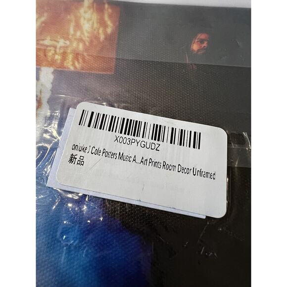 J COLE Poster Set of 6 Album Cover Canvas Posters 8 x 10 inch each Music Decor - Picture 8 of 8